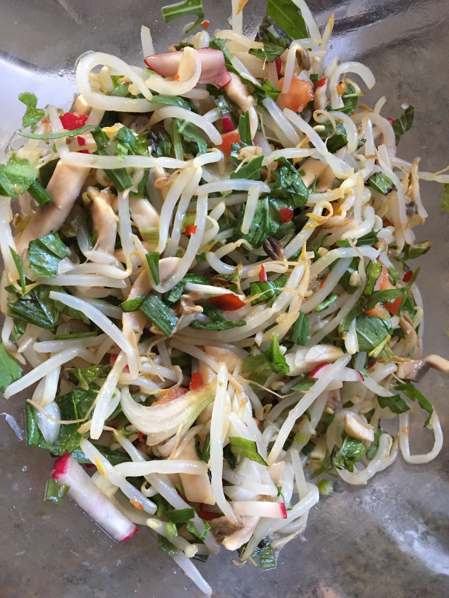 豆芽沙拉