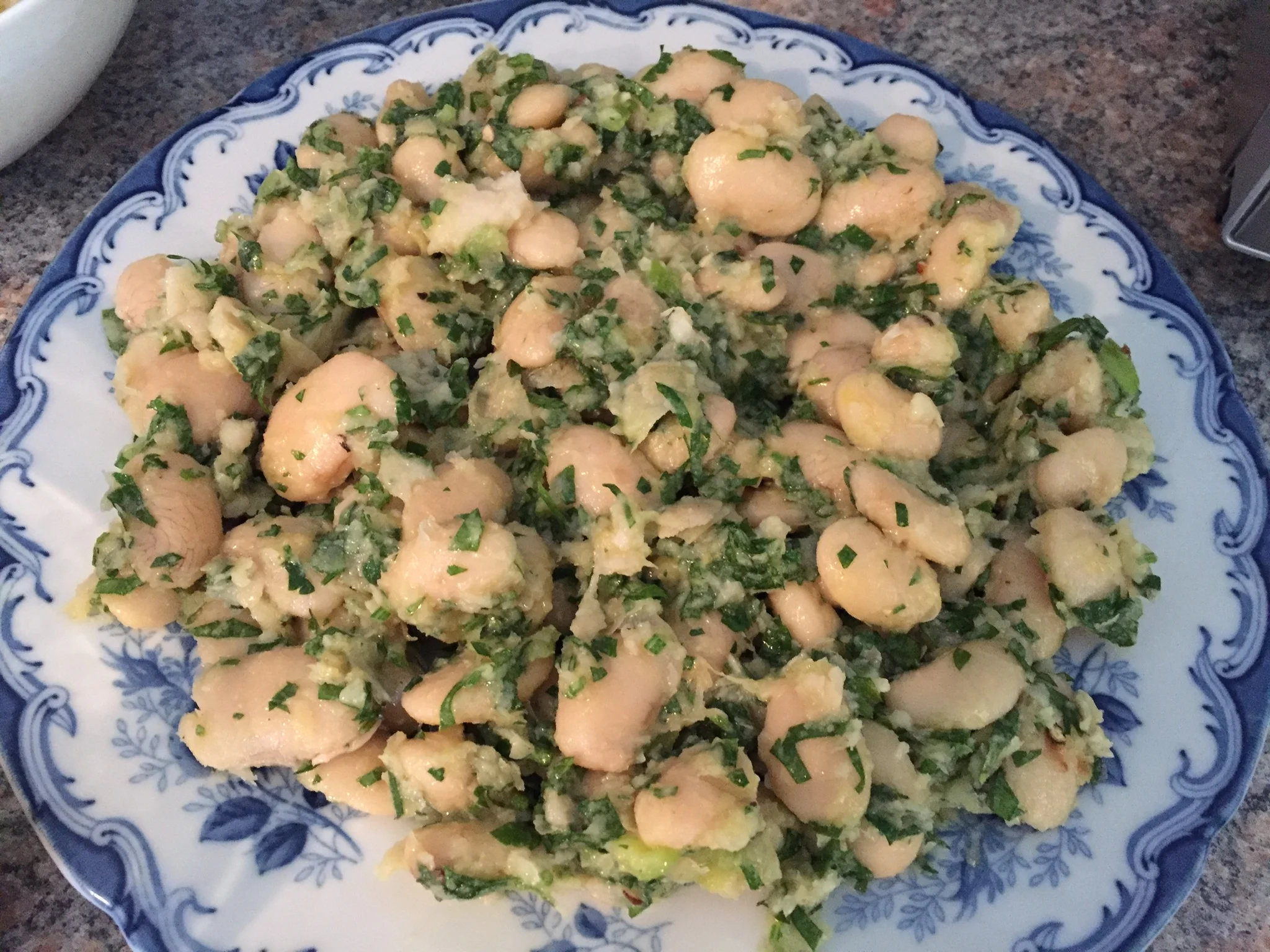 黄油豆沙拉