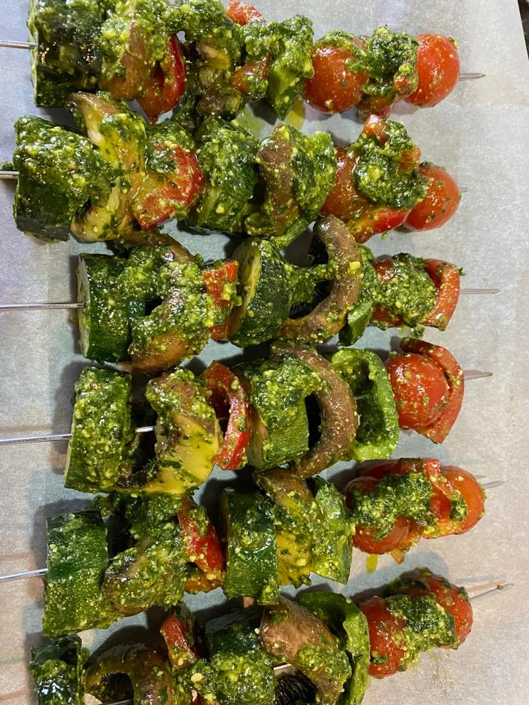 Legumes Grelhados, Assados e Fritos