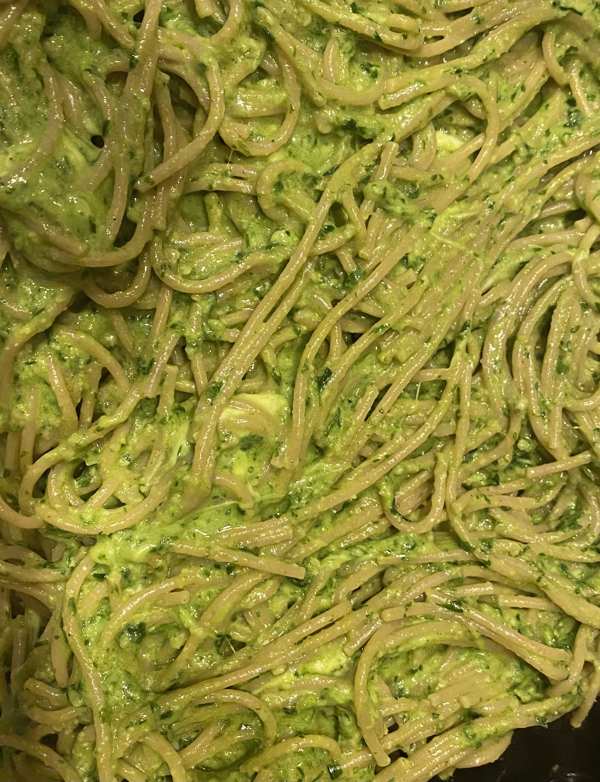 Pesto, Abacate e Massa