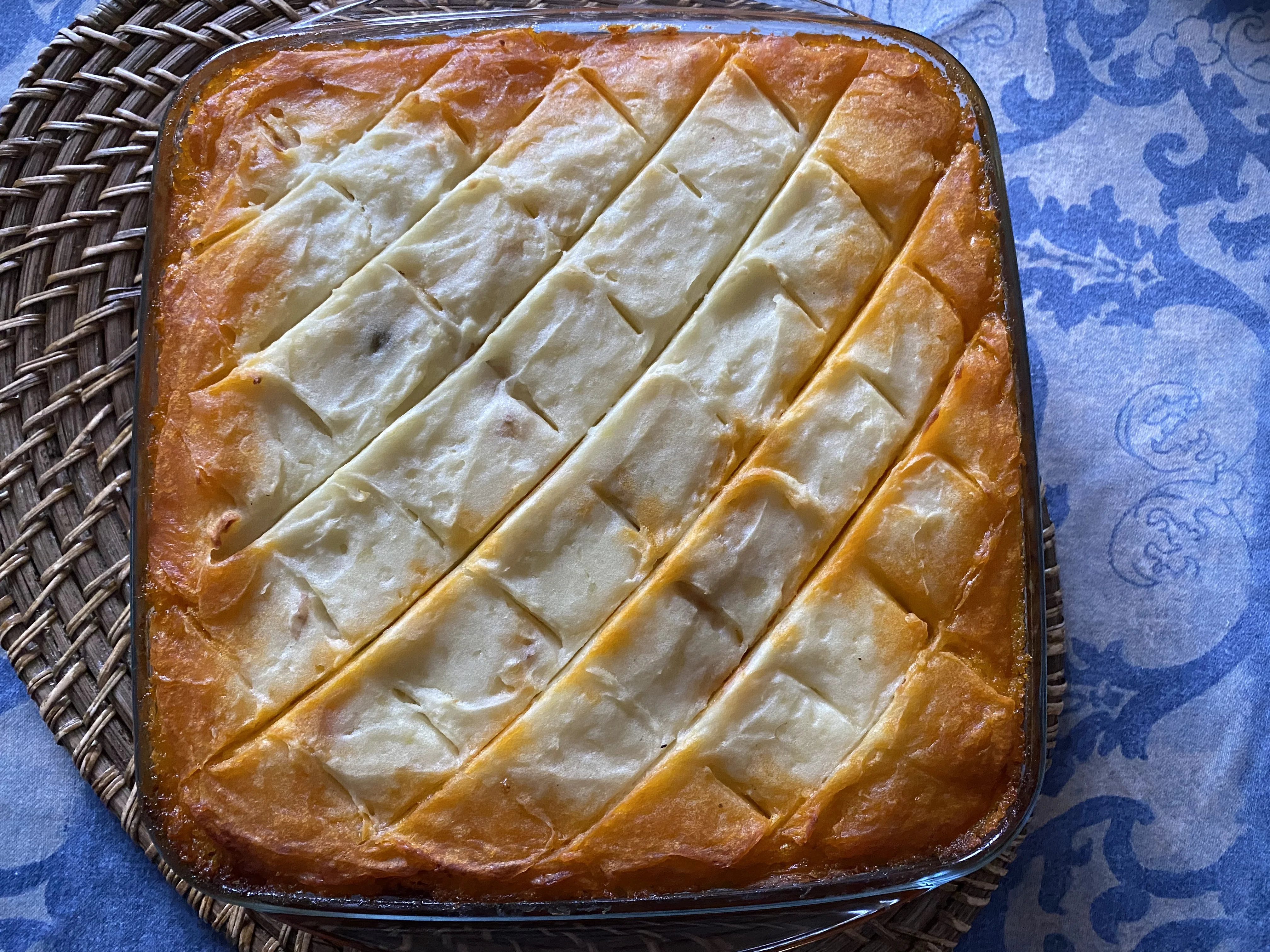 Torta de Batata e Frango