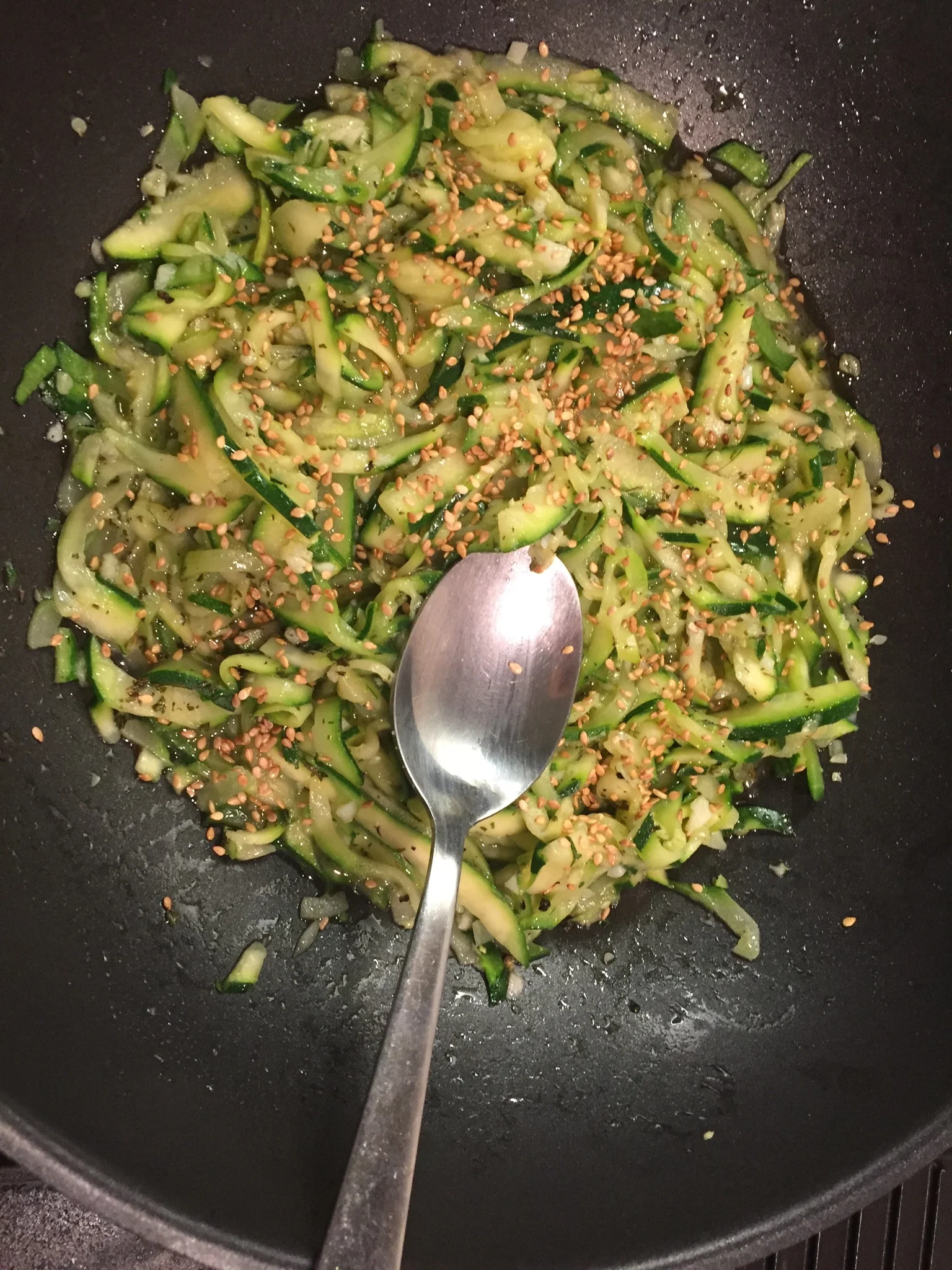 Macarrão de abobrinha ou zucchini espiralizado