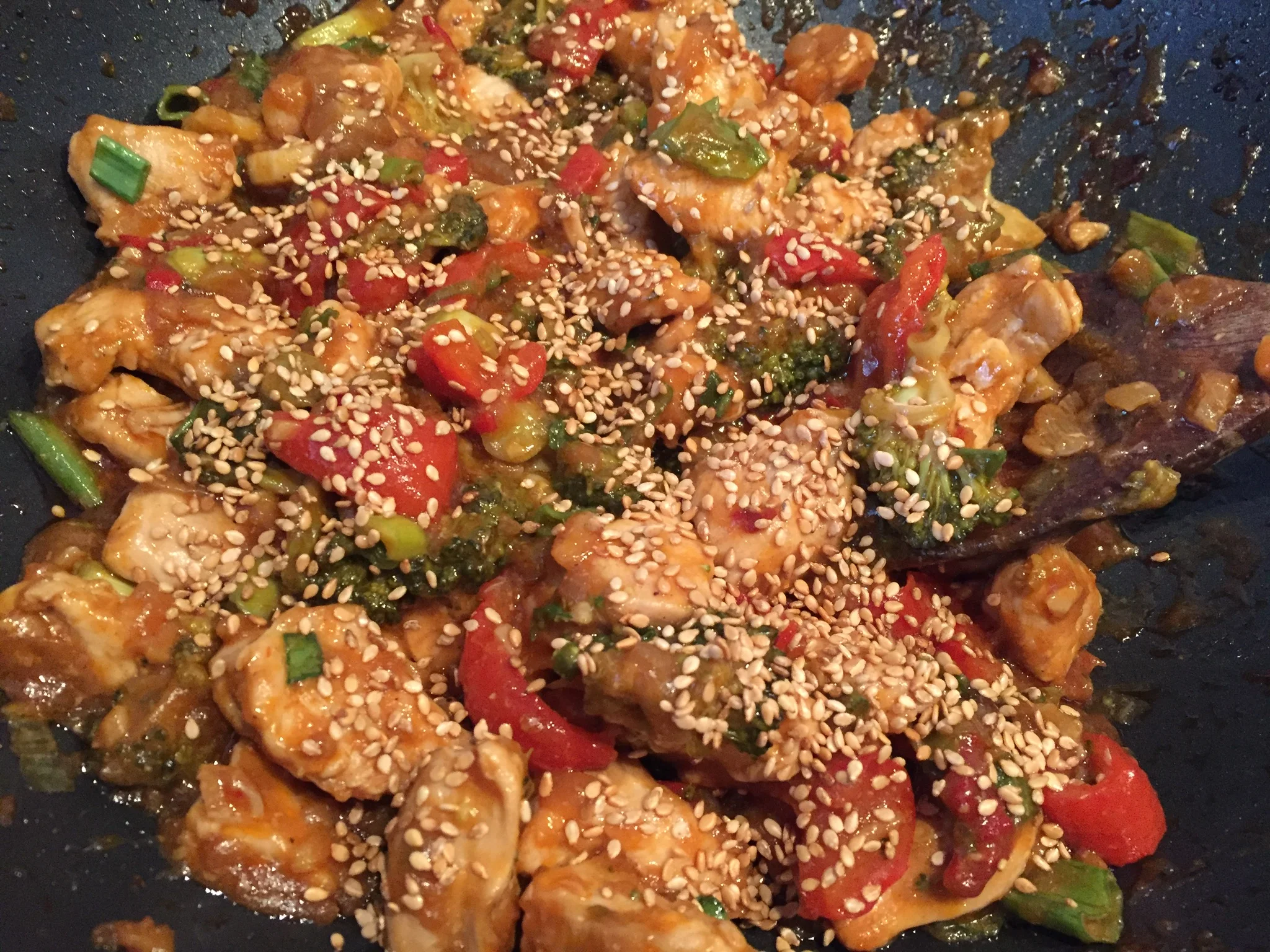 粘稠宫保鸡丁