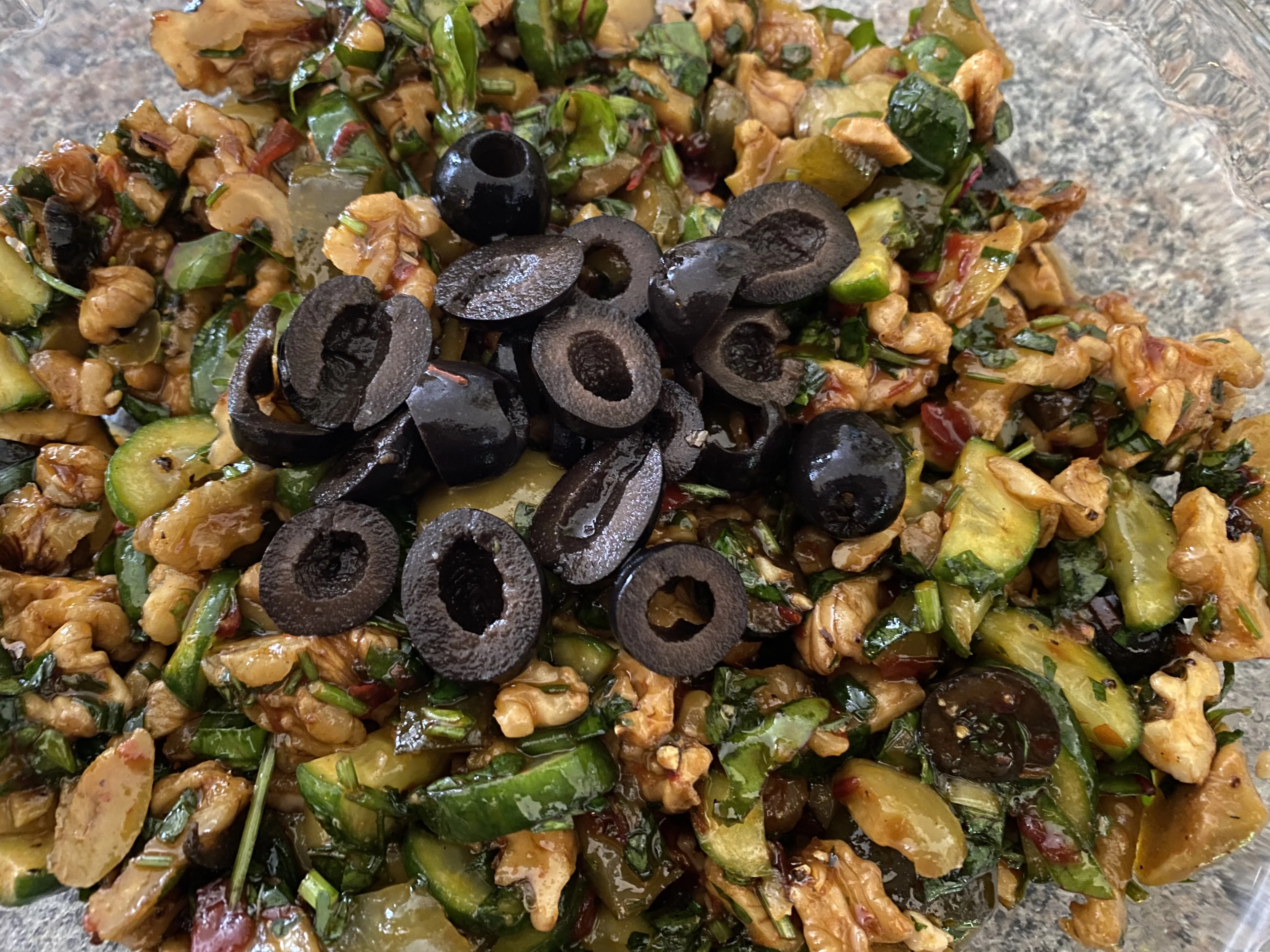 Walnuss-Salat auf meine Art