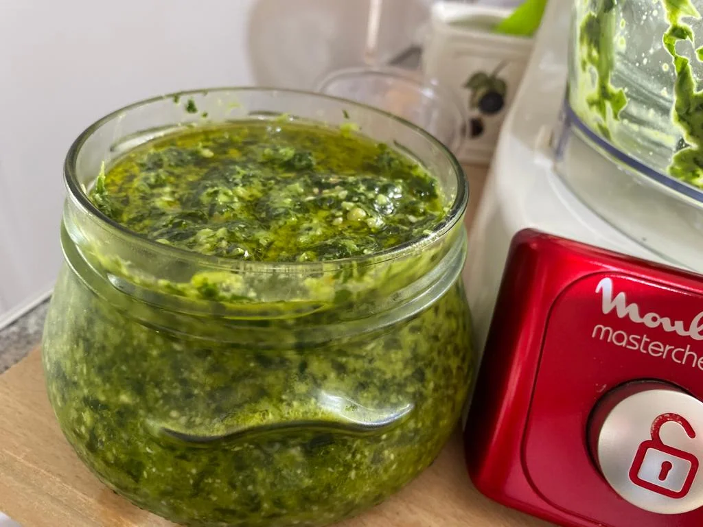 Pesto de Alho Selvagem